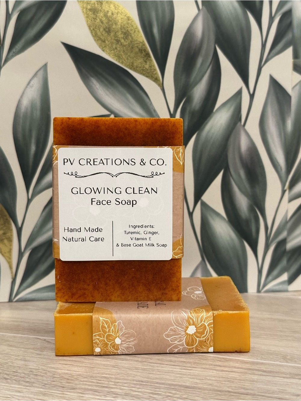 PV Creations & Co. Glowing Clean Face Soap - (1) bar soap!!